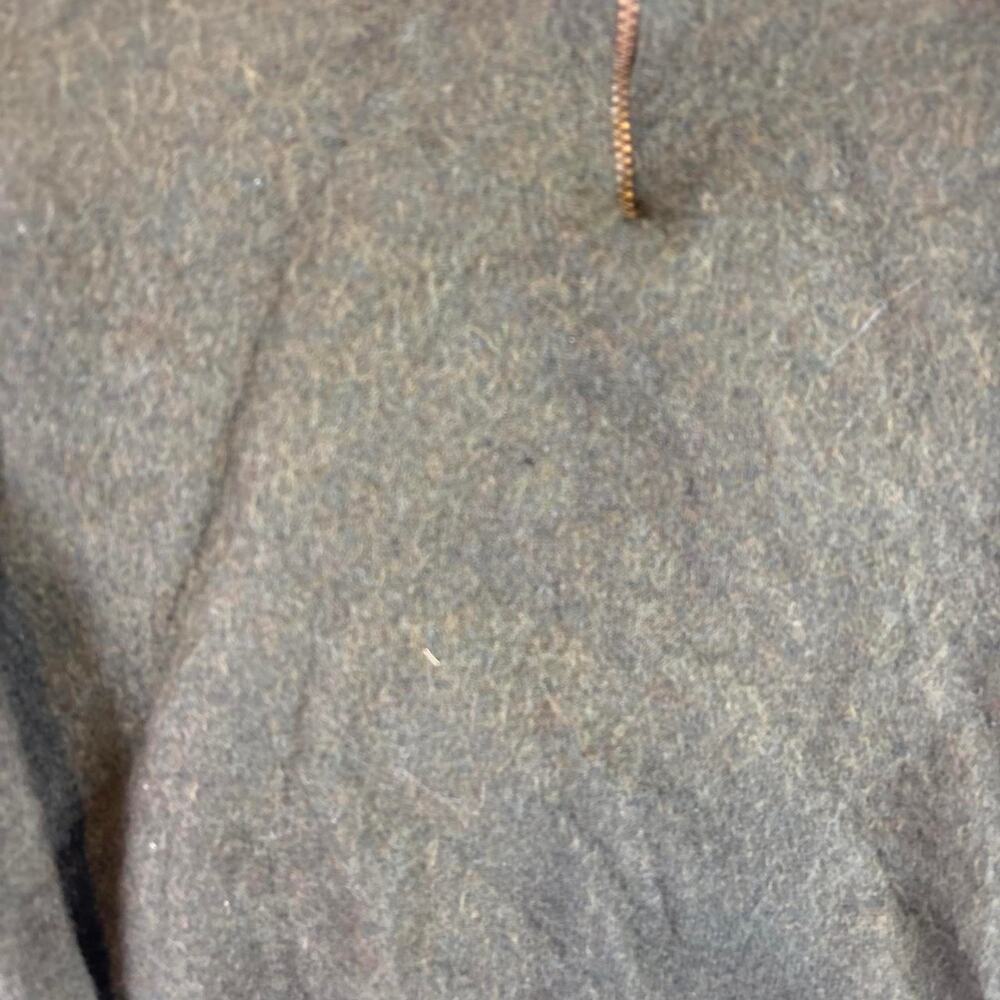 Cabela’s WindShear Wool Sweater Men’s XL (measures size small) Green Full Zip - Picture 3 of 8